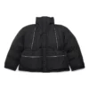 Μπουφάν Parka με περιτύλιξη “Μαύρο” 751715TNO191000
