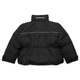 Μπουφάν Parka με περιτύλιξη “Μαύρο” 751715TNO191000