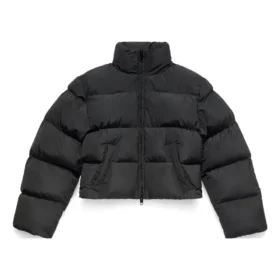 Μπουφάν Puffer με στενή γραμμή “Black” 751101TYD361000