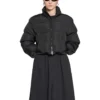 Μπουφάν Puffer με στενή γραμμή “Black” 751101TYD361000