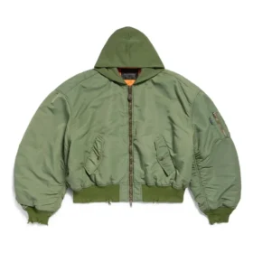 Μπουφάν τύπου «Bomber» «Σκούρο πράσινο» 796940TPO042840