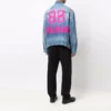Μπουφάν τζιν BB Sprayed, φαρδιά εφαρμογή «Electric Blue Fuchsia» 678354TCW030406