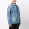 Μπουφάν τζιν BB Sprayed, φαρδιά εφαρμογή «Electric Blue Fuchsia» 678354TCW030406