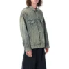 Μπουφάν τζιν Large Fit «Ανοιχτό ιαπωνικό ινδικό» 719319TNW553221