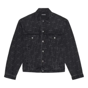 Μπουφάν τζιν Large Fit «Charcoal» 620731TJW411052