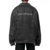 Μπουφάν τζιν με επένδυση Mirror “Dark Grey” 735744TBP471270