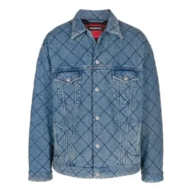 Μπουφάν τζιν με επένδυση, oversized “Μπλε” 646923TDW154762