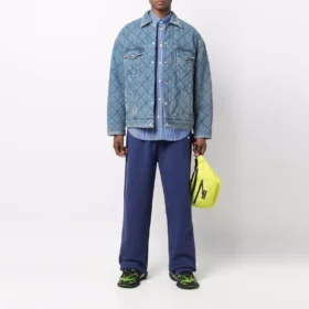 Μπουφάν τζιν με επένδυση, oversized “Μπλε” 646923TDW154762
