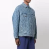 Μπουφάν τζιν με επένδυση, oversized “Μπλε” 646923TDW154762