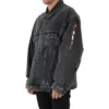 Μπουφάν τζιν Oversized της Metallica «Washed Black Orange» 694504TBP471055