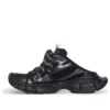Mules 3XL «Black Mesh and Polyurethane» 742672W3XL11010