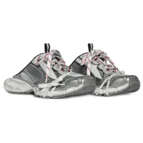 Mules 3XL «Γκρι πλέγμα και πολυουρεθάνη» 742672W3XL51219