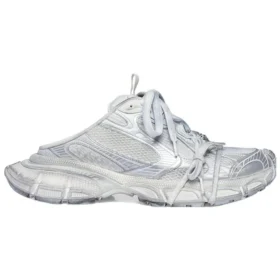 Mules 3XL «Μαύρο πλέγμα και πολυουρεθάνη» 742672W3XL19091