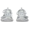 Mules 3XL «Μαύρο πλέγμα και πολυουρεθάνη» 742672W3XL19091