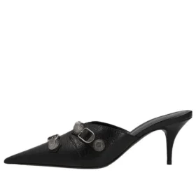 Mules Cagole 80mm «Μαύρο» 714253WAD4E1081
