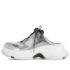 Mules Triple S “Silver” 755686W2FWM8191