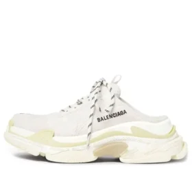Mules Triple S «White Double Foam and Mesh» 755686W3SM29097