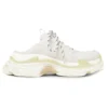 Mules Triple S «White Double Foam and Mesh» 755686W3SM29097