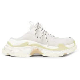 Mules Triple S «White Double Foam and Mesh» 755686W3SM29097