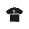 Νέο Tape Type T-shirt με μεσαία εφαρμογή “Μαύρο” 739784TQVQ81073