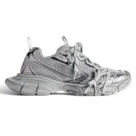 Πάνινα Sneakers 3XL «Γκρι πλέγμα και πολυουρεθάνη» 734731W3XL11210