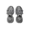 Πάνινα Sneakers 3XL «Γκρι πλέγμα και πολυουρεθάνη» 734731W3XL11210