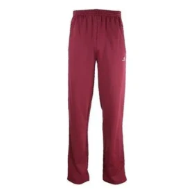 Παντελόνι φόρμας με κεντημένα πάνελ “Burgundy White” 601609TGV046260