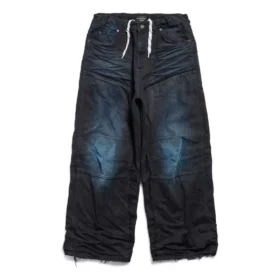 Παντελόνι με διπλά γόνατα “Dark Blue” 809444TRW587150