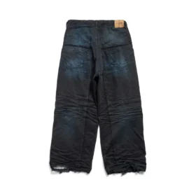 Παντελόνι με διπλά γόνατα “Dark Blue” 809444TRW587150