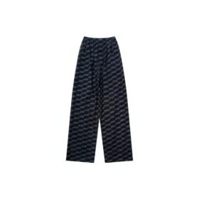 Παντελόνι πιτζάμας BB Monogram «Μαύρο-Γκρι» 658883TML361269