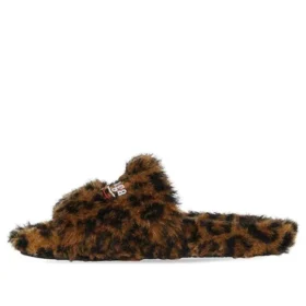 Παντόφλες με γούνα “Leopard” 654261W2F119634