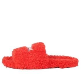 Παντόφλες με γούνα «Red» 654261W2DO16596