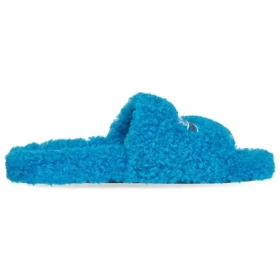 Παντόφλες με γούνα «Sky Blue» 654747W2DO14296