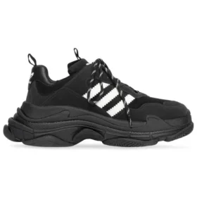 Παπούτσια Adidas x Balenciaga Triple S “Black White” 712821W2ZB21090