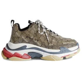 Παπούτσια Balenciaga x Gucci Triple S «The Hacker Project Beige» 681066-ULZ10-9795