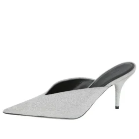 Παπούτσια Glitter Knife Slingback «Silver» 579279WA7018163