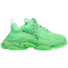 Παπούτσια γυμναστικής Triple S με διαφανή σόλα “Neon Green” 544351W2CF13801