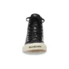 Παπούτσια Paris High Top “Μαύρο δέρμα και λευκό καουτσούκ” 688756W3RCA1090