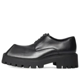 Παπούτσια Rhino Υποδήματα Derby «Black Smooth Calfskin» 712391WBB501000