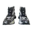 Παπούτσια Runner High Top “Δίχρωμο Μαύρο και Λευκό” 695764W3RH29010
