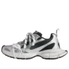 Παπούτσια Sneakers 3XL με ντεγκραντέ «Μαύρο Γκρι Λευκό» 734731W3XGM1190