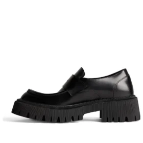 Παπούτσια Tractor Loafer “Μαύρο λείο δέρμα μοσχαριού” 760439WA8E91000