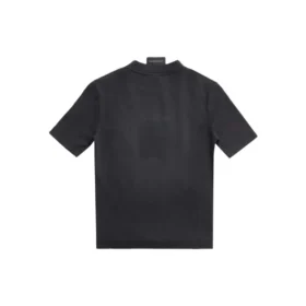 Paris By Day Στενό T-shirt με στενή εφαρμογή “Black Faded” 745019TOVC71055