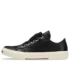 Paris Low Top Sneakers “Μαύρο δέρμα και λευκό καουτσούκ” 688757W3RCB1090