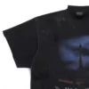 Paris Moon Oversized T-shirt “Black Faded” 739028TOVE41055