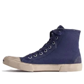 Paris Sneakers χαμηλού προφίλ “Ινδικό φθαρμένο βαμβάκι και λευκό καουτσούκ” 688752W3RC14990