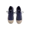 Paris Sneakers χαμηλού προφίλ “Ινδικό φθαρμένο βαμβάκι και λευκό καουτσούκ” 688752W3RC14990