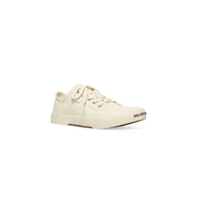Paris Sneakers χαμηλού προφίλ “Λευκό φθαρμένο βαμβάκι και λευκό καουτσούκ” 688754W3RC59090