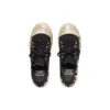 Paris Sneakers χαμηλού προφίλ «Μαύρο φθαρμένο βαμβάκι και λευκό καουτσούκ με γκράφιτι» 688754W3RR51099