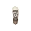 Παριζιάνικα Sneakers χαμηλού προφίλ “Μπεζ βαμβάκι με BB Monogram και λευκό καουτσούκ” 688757W3RQ22298